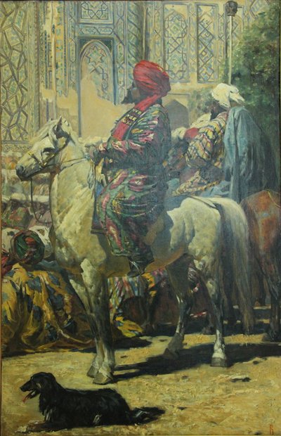 The Rider in Samarkand. Study for the Painting The Triumph by Василий Васильевич Верещагин